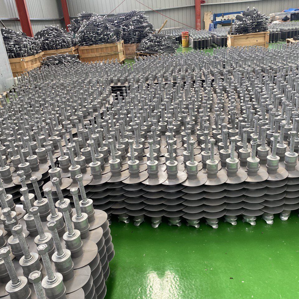 bunch of composite insulators